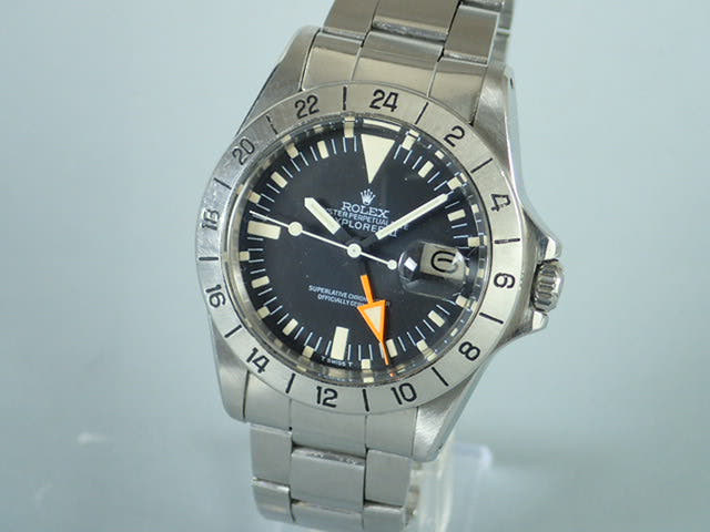 ロレックス エクスプローラーII Ref.1655 ブラック文字盤 中古 explorer-54