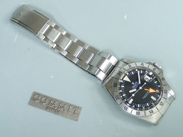 ロレックス エクスプローラーII Ref.1655 ブラック文字盤 中古 explorer-54