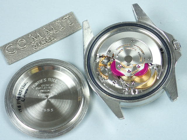 ロレックス エクスプローラーII Ref.1655 ブラック文字盤 中古 explorer-54
