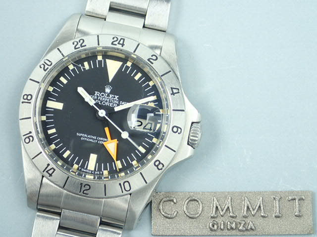 ロレックス エクスプローラーII Ref.1655 ブラック文字盤 中古 explorer-59