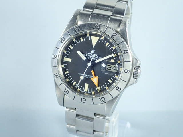 ロレックス エクスプローラーII Ref.1655 ブラック文字盤 中古 explorer-59