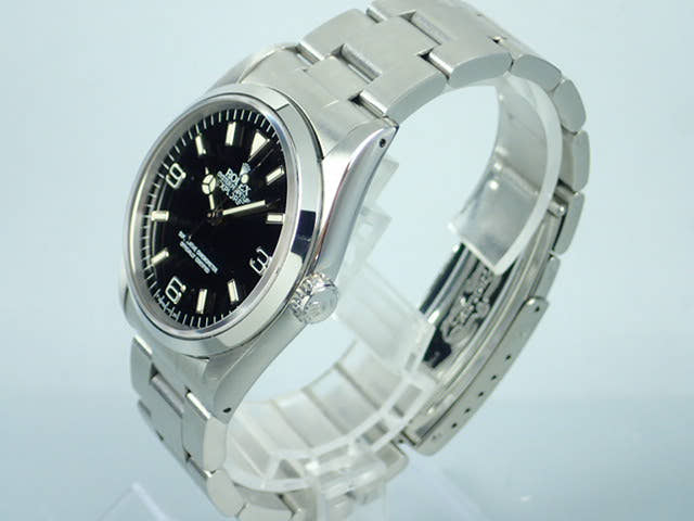 ロレックス エクスプローラーI Ref.14270 ブラック文字盤 中古 explorer-63