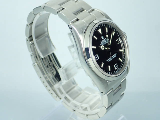ロレックス エクスプローラーI Ref.14270 ブラック文字盤 中古 explorer-63