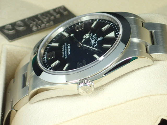 ロレックス エクスプローラー Ref.214270 ブラック文字盤 中古 explorer-64