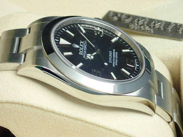 ロレックス エクスプローラー Ref.214270 ブラック文字盤 中古 explorer-64