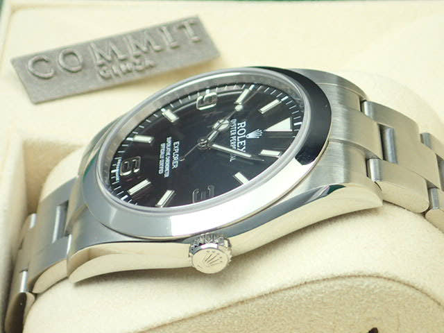 ロレックス エクスプローラー Ref.214270 ブラック文字盤 中古 explorer-67