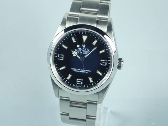 ロレックス エクスプローラーI Ref.114270 ブラック文字盤 中古 explorer-69