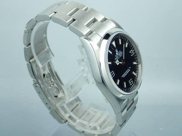 ロレックス エクスプローラーI Ref.114270 ブラック文字盤 中古 explorer-69