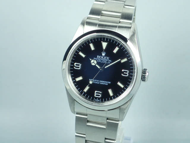 Rolex Explorer I Ref.14270 Black Dial Used explorer-70
