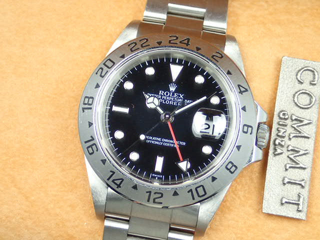 ロレックス エクスプローラーII Ref.16570 ブラック文字盤 中古 explorer-71