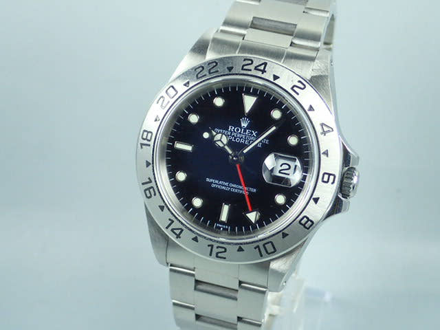 ロレックス エクスプローラーII Ref.16570 ブラック文字盤 中古 explorer-71
