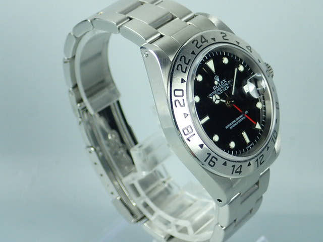 ロレックス エクスプローラーII Ref.16570 ブラック文字盤 中古 explorer-71