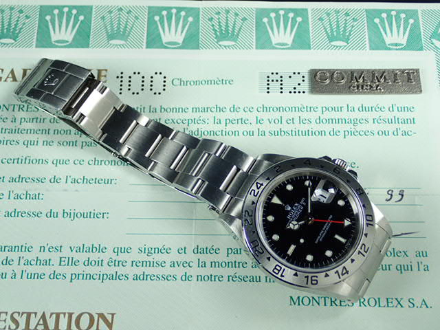 Rolex Explorer II Black Dial A Series