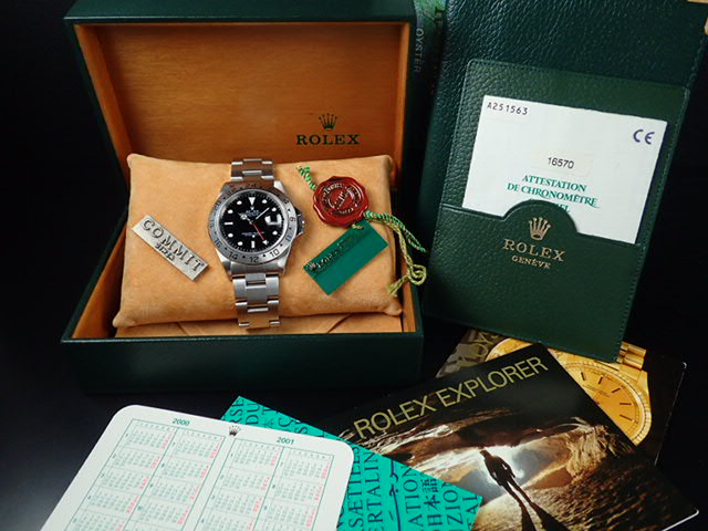 Rolex Explorer II Black Dial A Series