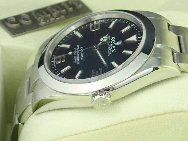 ロレックス エクスプローラー Ref.214270 ブラック文字盤 中古 explorer-77