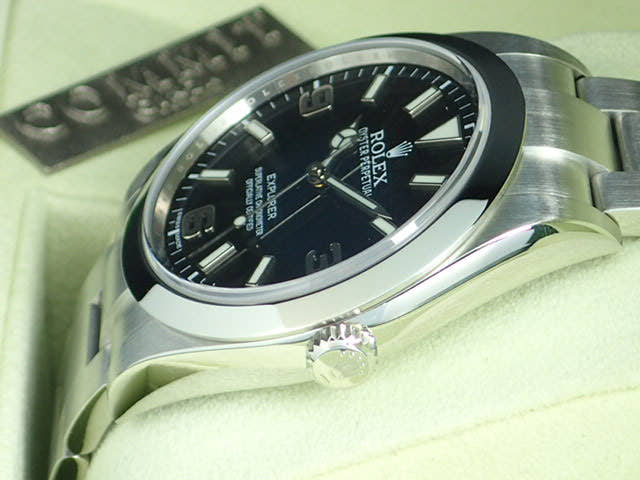 ロレックス エクスプローラー Ref.214270 ブラック文字盤 中古 explorer-79