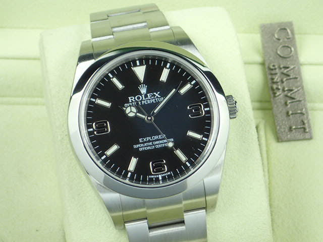 ロレックス エクスプローラー Ref.214270 ブラック文字盤 中古 explorer-79