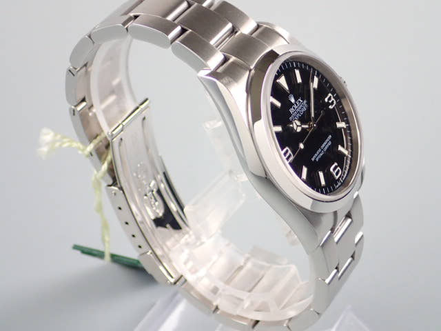 ロレックス エクスプローラーI Ref.114270 ブラック文字盤 中古 explorer-8