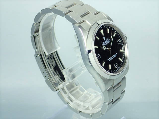 ロレックス エクスプローラーI Ref.114270 ブラック文字盤 中古 explorer-80