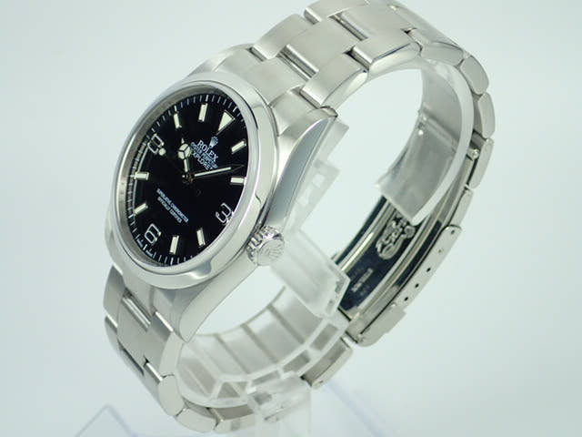 ロレックス エクスプローラーI Ref.114270 ブラック文字盤 中古 explorer-83