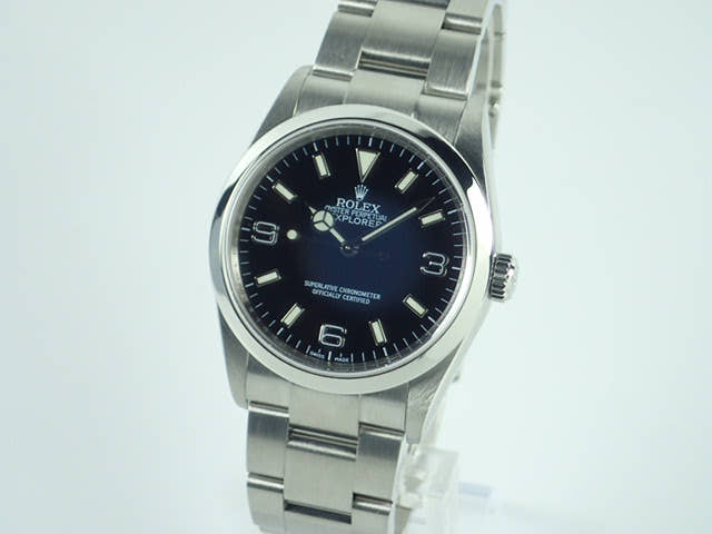ロレックス エクスプローラーI Ref.114270 ブラック文字盤 中古 explorer-83