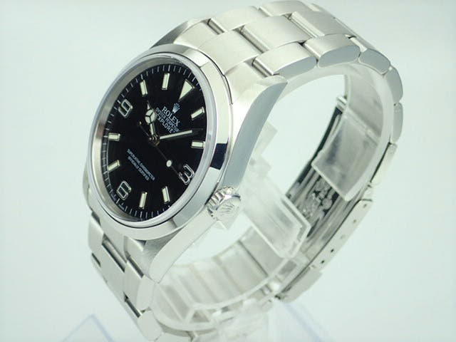 Rolex Explorer I Ref.114270 Black Dial Used explorer-84