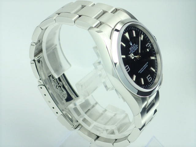 Rolex Explorer I Ref.114270 Black Dial Used explorer-84