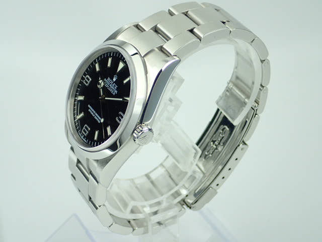 ロレックス エクスプローラーI Ref.114270 ブラック文字盤 中古 explorer-85