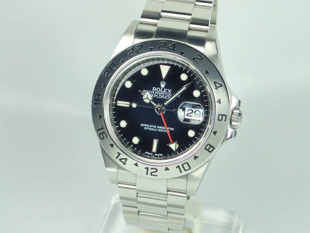 ロレックス エクスプローラーII Ref.16570 ブラック文字盤 中古 explorer-86