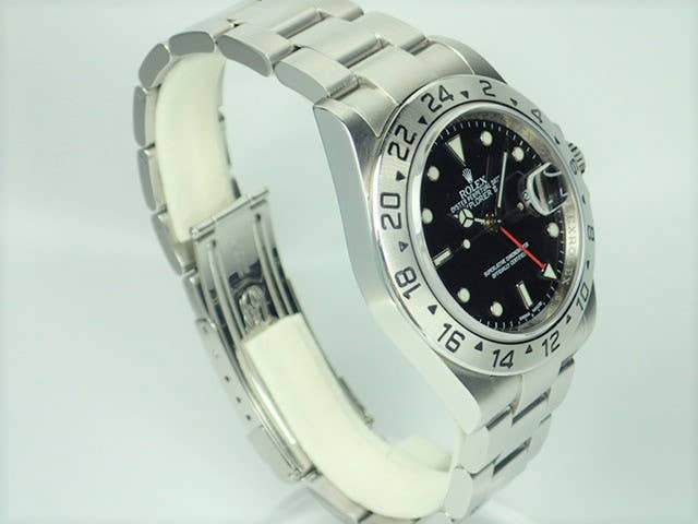 ロレックス エクスプローラーII Ref.16570 ブラック文字盤 中古 explorer-86