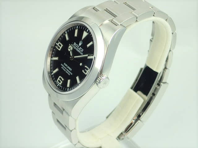 ロレックス エクスプローラー Ref.214270 ブラック文字盤 中古 explorer-87