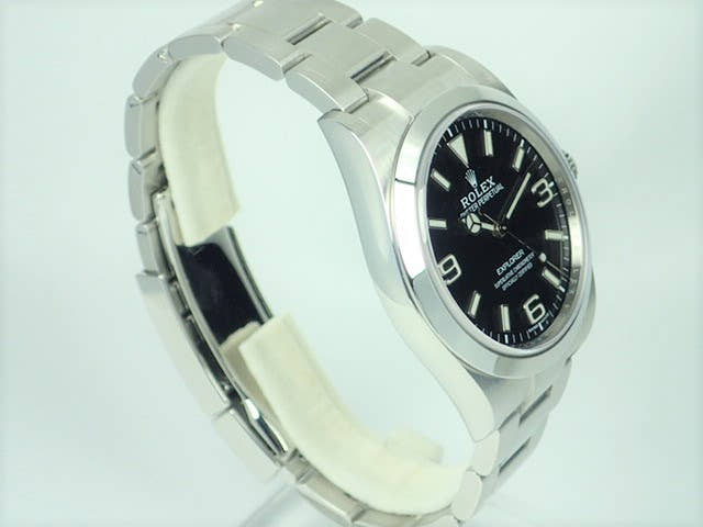 ロレックス エクスプローラー Ref.214270 ブラック文字盤 中古 explorer-87