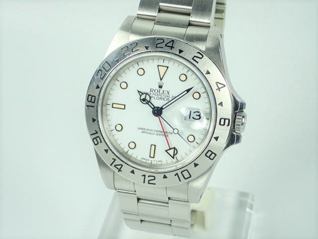 ロレックス エクスプローラーII Ref.16570 ホワイト文字盤 中古 explorer-89
