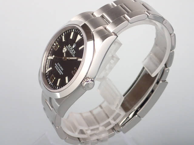 ロレックス エクスプローラー Ref.214270 ブラック文字盤 中古 explorer-9