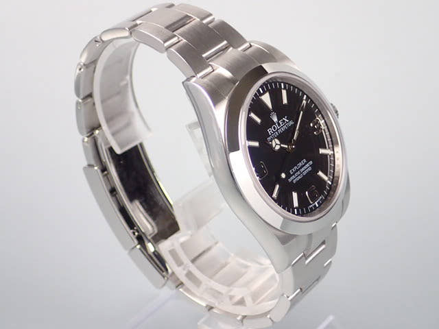 ロレックス エクスプローラー Ref.214270 ブラック文字盤 中古 explorer-9