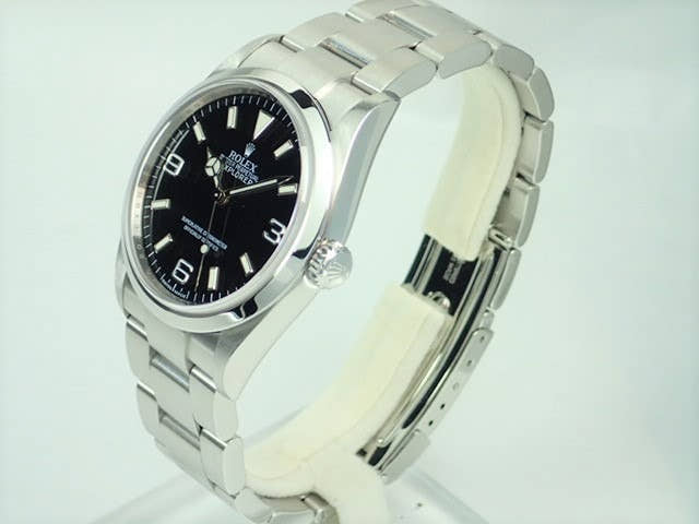 ロレックス エクスプローラーI Ref.114270 ブラック文字盤 中古 explorer-91
