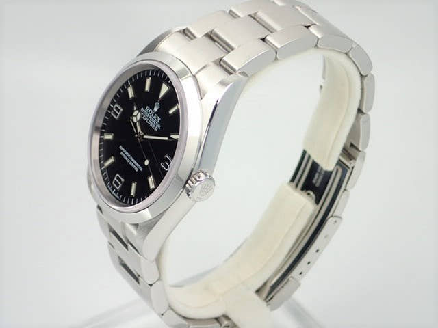 ロレックス エクスプローラーI Ref.114270 ブラック文字盤 中古 explorer-92