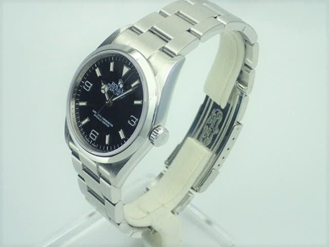 ロレックス エクスプローラーI Ref.114270 ブラック文字盤 中古 explorer-94