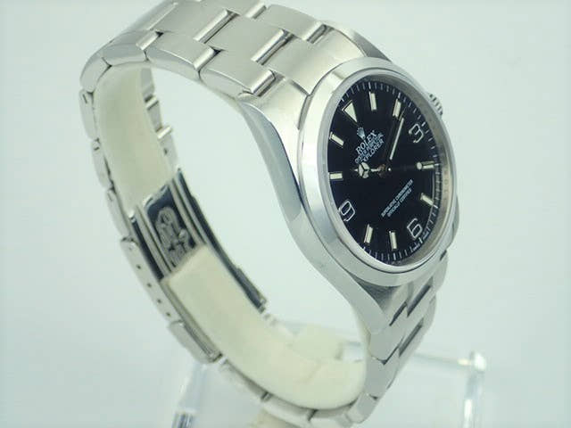 ロレックス エクスプローラーI Ref.114270 ブラック文字盤 中古 explorer-94