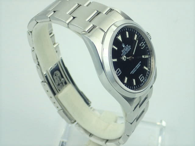 ロレックス エクスプローラーI Ref.114270 ブラック文字盤 中古 explorer-94