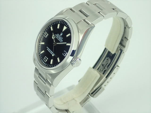 ロレックス エクスプローラーI Ref.114270 ブラック文字盤 中古 explorer-95