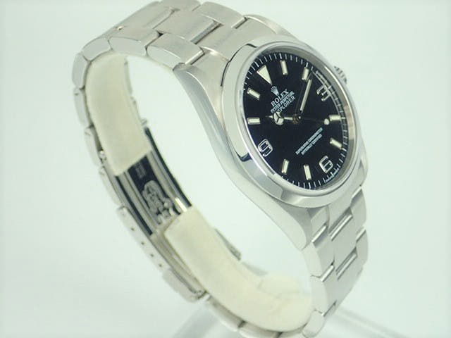 ロレックス エクスプローラーI Ref.114270 ブラック文字盤 中古 explorer-95
