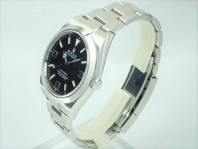 ロレックス エクスプローラー Ref.214270 ブラック文字盤 中古 explorer-99