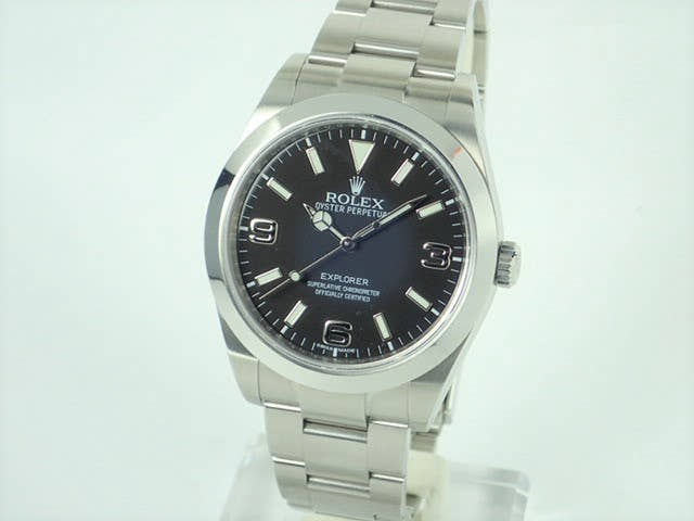 ロレックス エクスプローラー Ref.214270 ブラック文字盤 中古 explorer-99