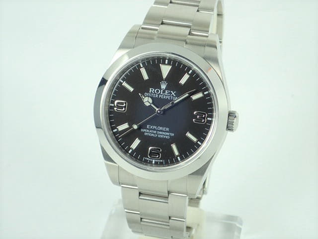 ロレックス エクスプローラー Ref.214270 ブラック文字盤 中古 explorer-99