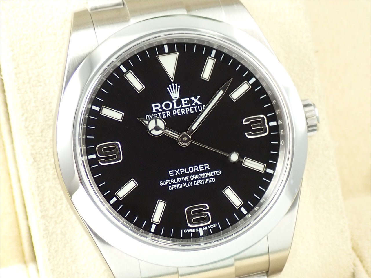 Rolex Explorer Blackout Mirror Buckle &lt;Warranty, Box, etc.&gt;