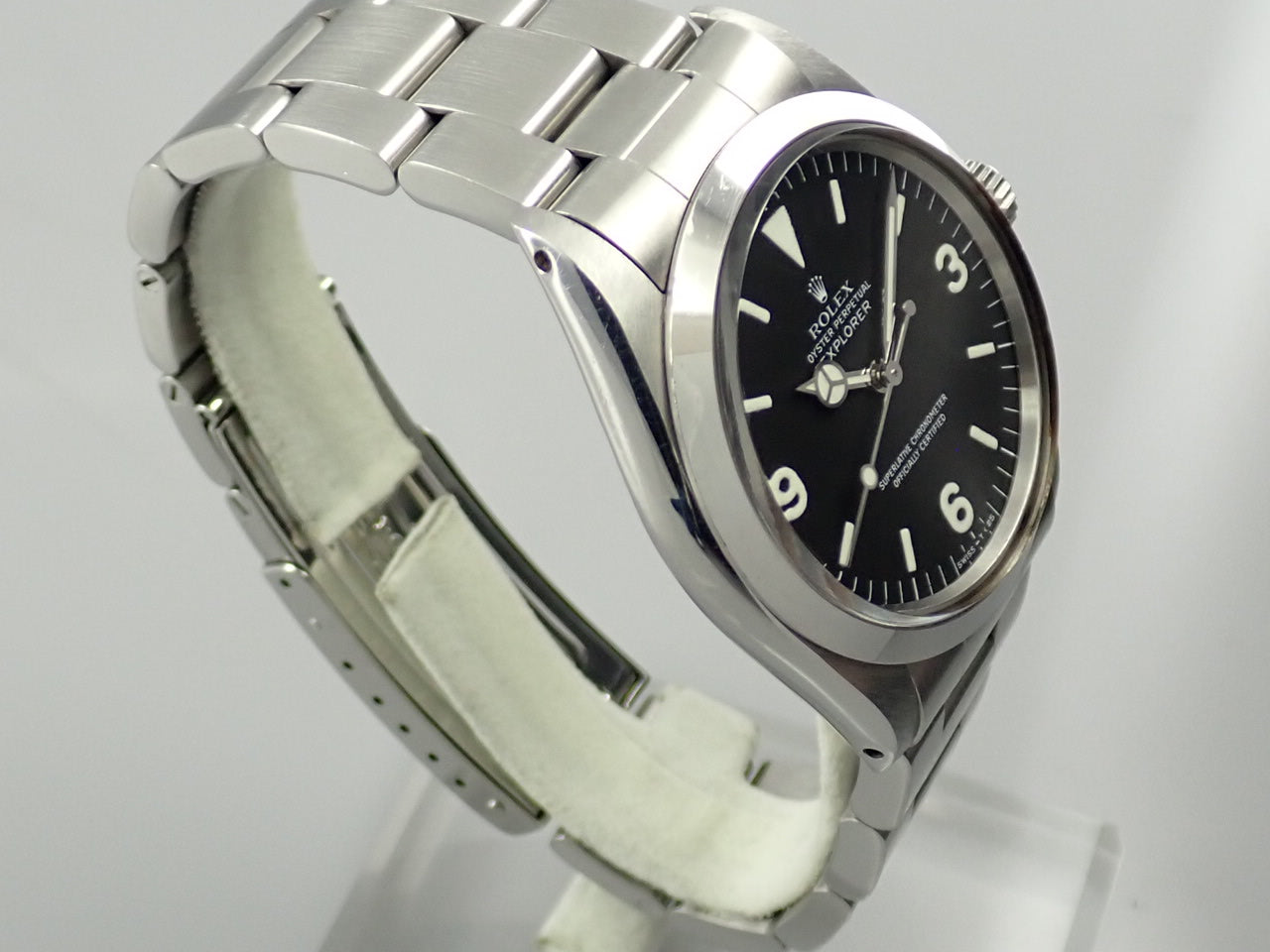 ロレックス エクスプローラーI 1016 ブラック 中古 2VVC1WFP