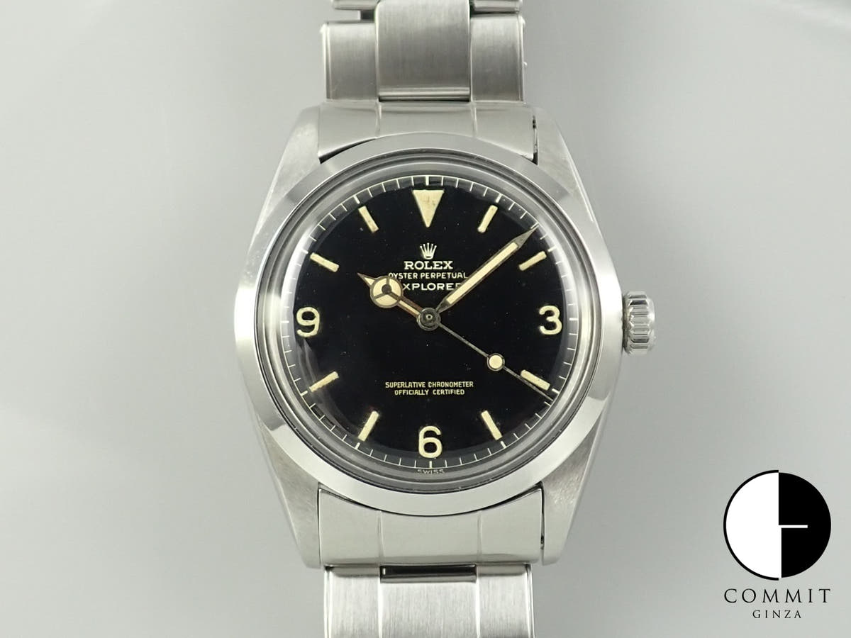ロレックス エクスプローラーI Ref.1016MM ブラック文字盤 中古 52LSY6FS