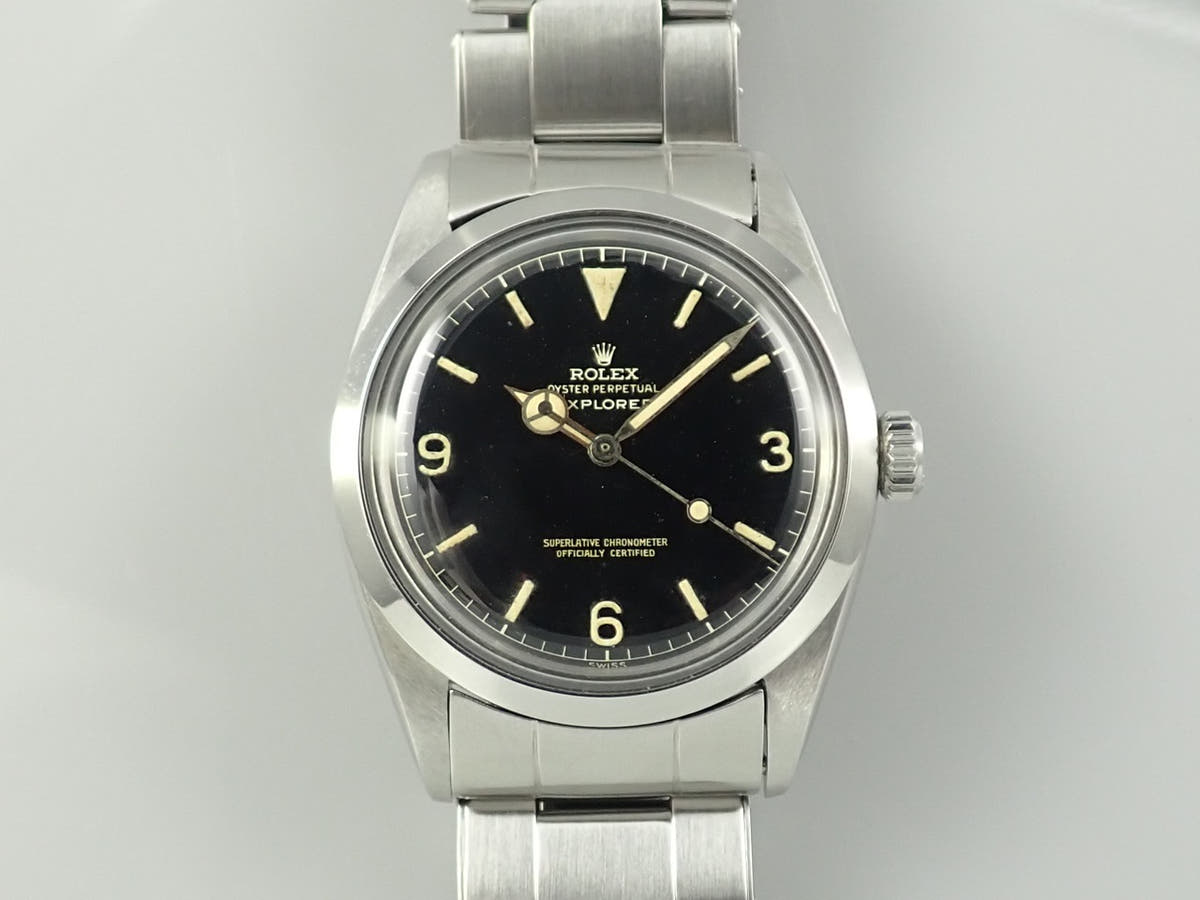 ロレックス エクスプローラーI Ref.1016MM ブラック文字盤 中古 52LSY6FS