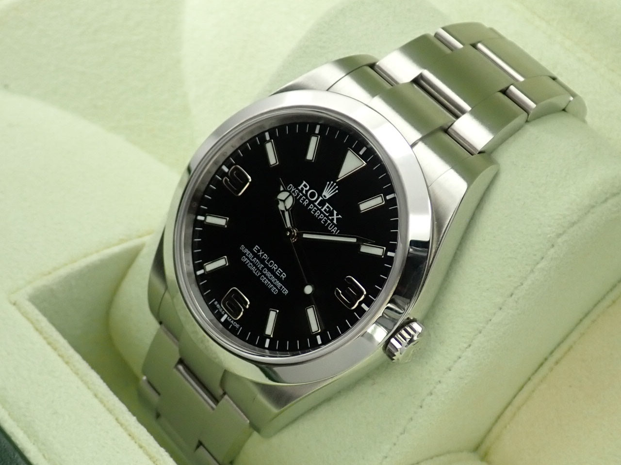 Rolex Explorer &lt;Warranty box and other items&gt;